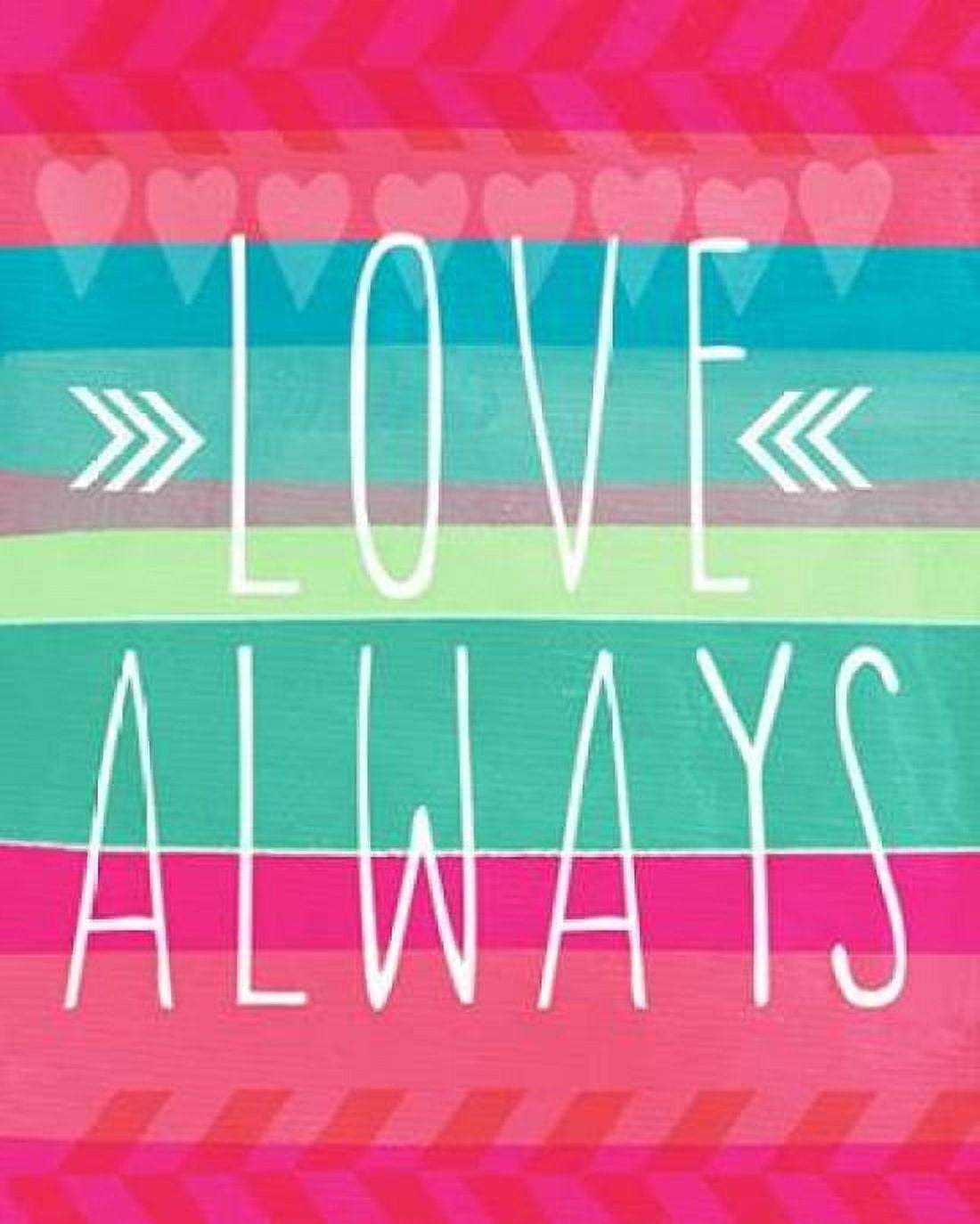 Posterazzi Love Always Canvas Art - Linda Woods (24 x 30)