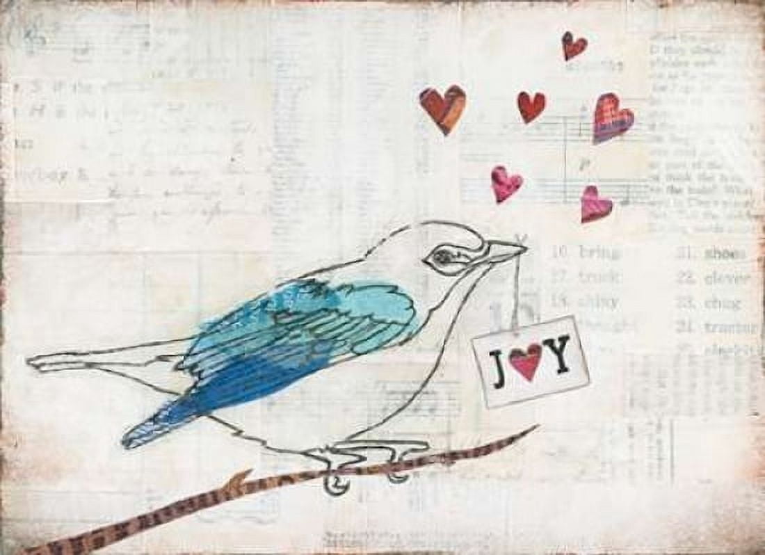 Posterazzi Love Birds I Canvas Art - Courtney Prahl (18 x 24)