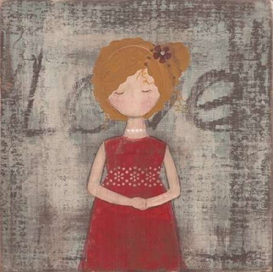 Posterazzi Love Canvas Art - Cassandra Cushman (24 x 24)