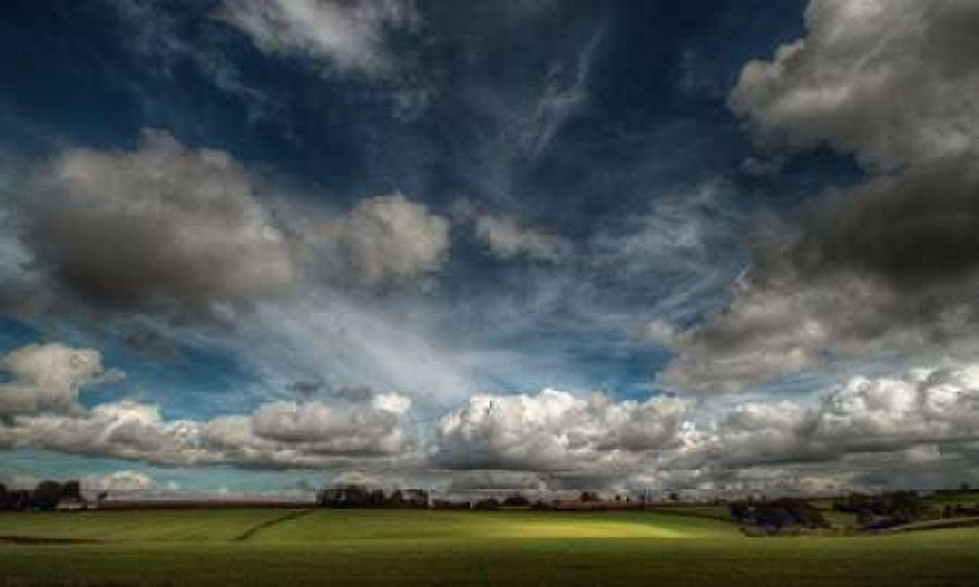 Posterazzi Love Clouds Canvas Art - Adelino Goncalves (24 x 36)