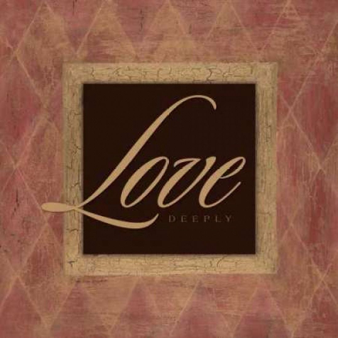 Posterazzi Love Deeply Canvas Art - Stephanie Marrott (24 x 24)