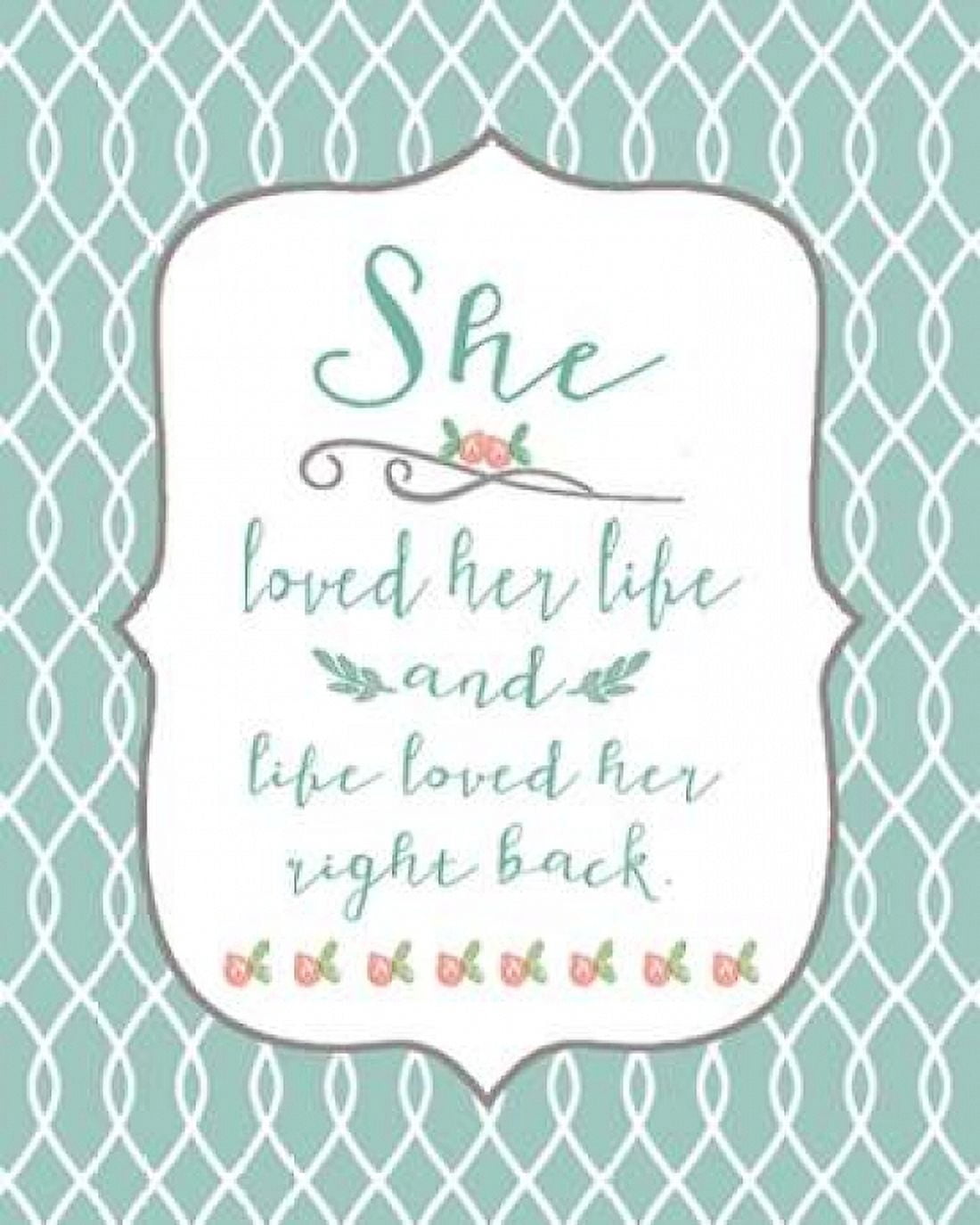 Posterazzi Love Her Life Canvas Art - Jo Moulton (24 x 30)