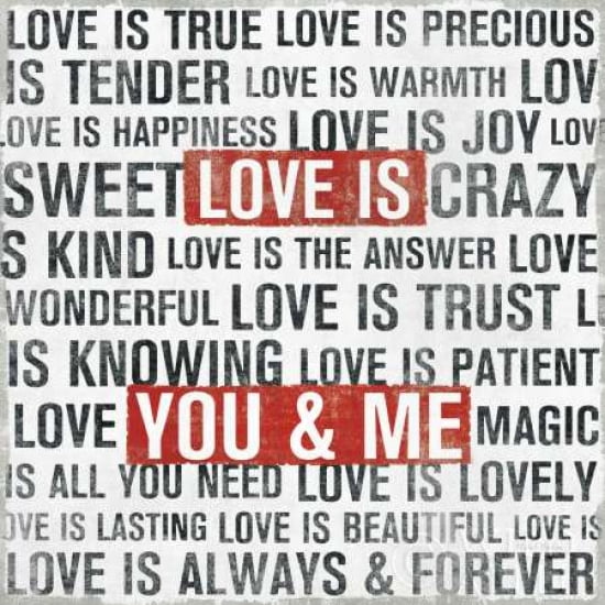 Posterazzi Love Is Canvas Art - Michael Mullan (24 x 24)