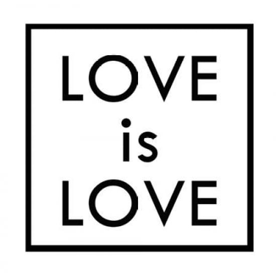Posterazzi Love is Love Canvas Art - Anna Quach (24 x 24)
