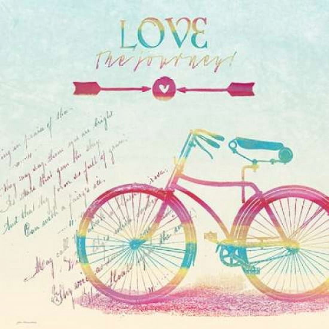 Posterazzi Love the Journey Canvas Art - Jo Moulton (24 x 24)