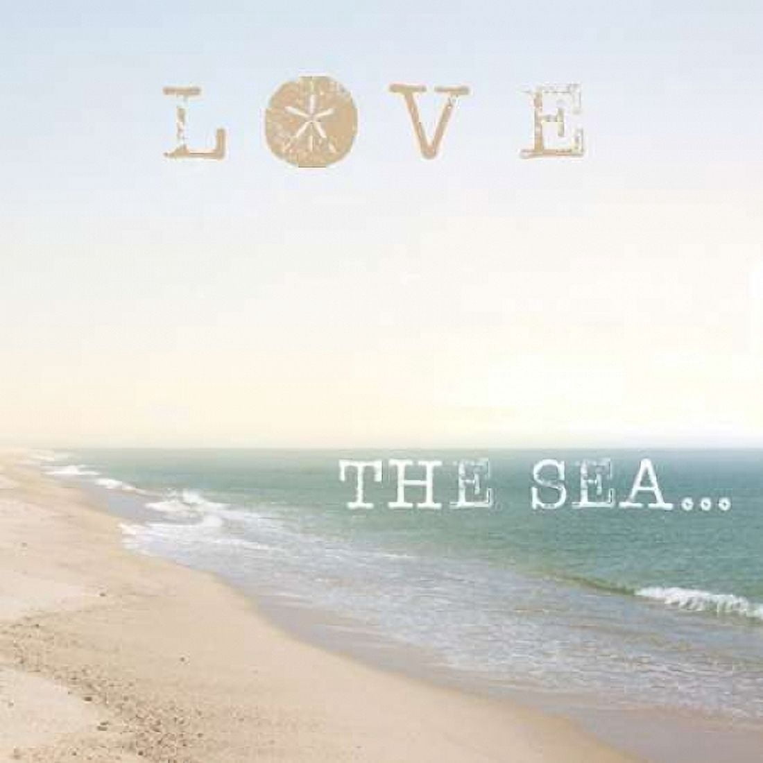 Posterazzi Love the Sea Canvas Art - Laura Marshall (24 x 24)