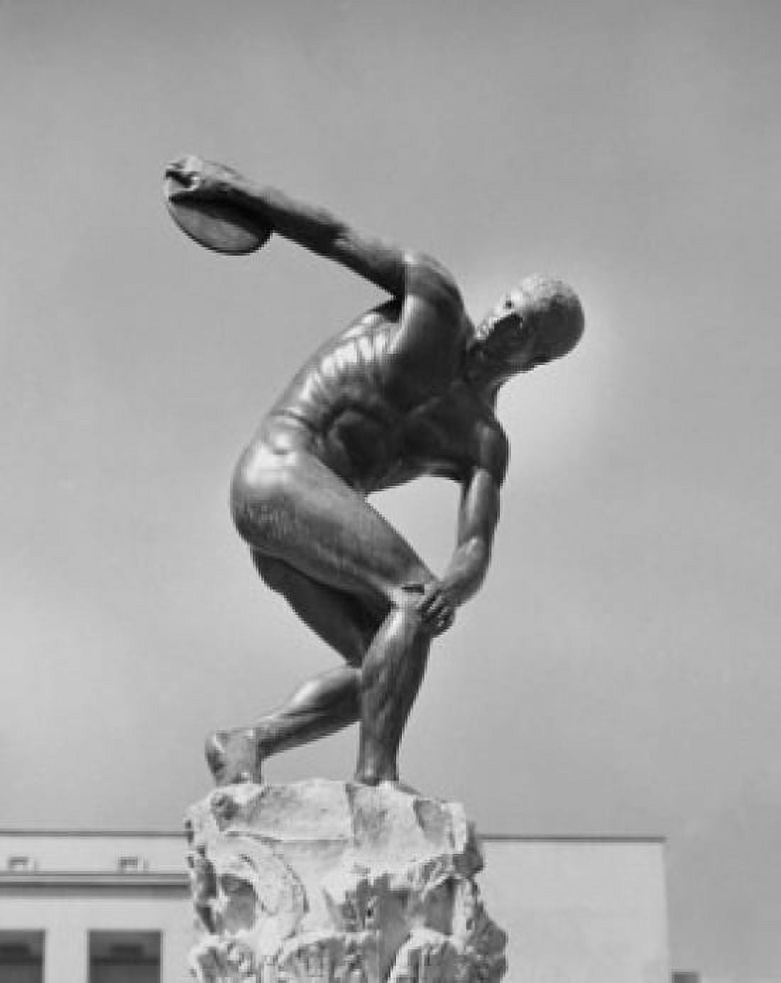 Posterazzi Low angle view of a statue Canvas Art - (24 x 36)