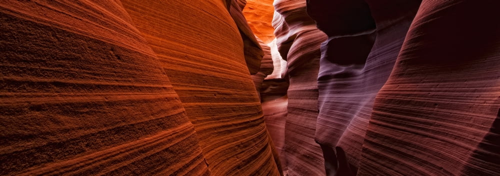 Posterazzi Lower Antelope Canyon Arizona Canvas Art - Robert Postma Design Pics (44 x 15)