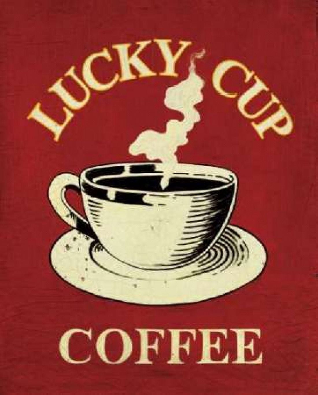 Posterazzi Lucky Cup Canvas Art - Catherine Jones (20 x 24)