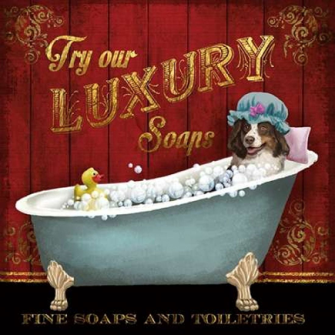 Posterazzi Luxury Soaps Canvas Art - Conrad Knutsen (24 x 24)