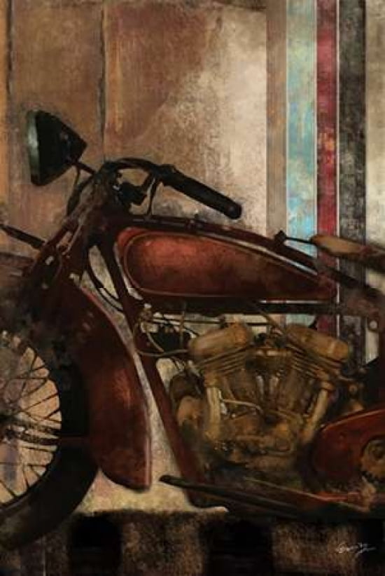 Posterazzi MOTO DETAILS II Canvas Art - Eric Yang (24 x 36)