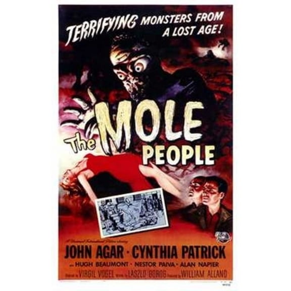 Posterazzi MOV142817 The Mole People Movie Poster - 11 x 17 in.