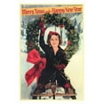 thumbnail image 1 of Posterazzi MOV143044 Shirley Temple Christmas Greeting Movie Poster - 11 x 17 in., 1 of 1
