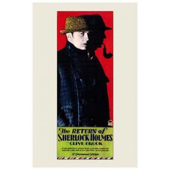 Posterazzi MOV143261 The Return of Sherlock Holmes Movie Poster - 11 x 17 in.