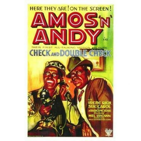 Posterazzi MOV143270 Check & Double Check Movie Poster - 11 x 17 in.