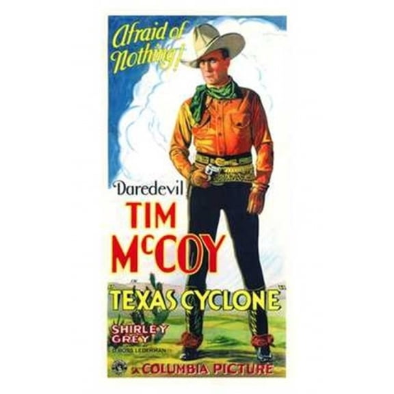 Posterazzi MOV143324 Texas Cyclone Movie Poster - 11 x 17 in.