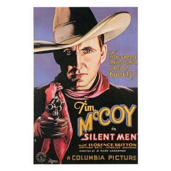 Posterazzi MOV143361 Silent Men Movie Poster - 11 x 17 in.