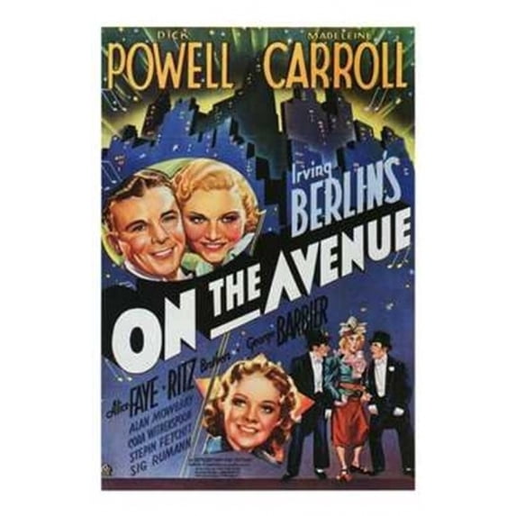 Posterazzi MOV143503 On the Avenue Movie Poster - 11 x 17 in.
