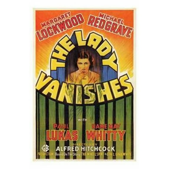 Posterazzi MOV143532 The Lady Vanishes Movie Poster - 11 x 17 in.