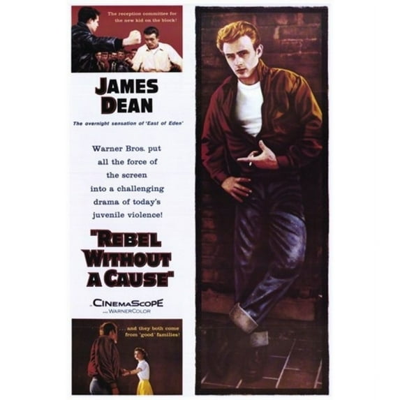 Posterazzi MOV189566 Rebel Without a Cause Movie Poster - 11 x 17 in.