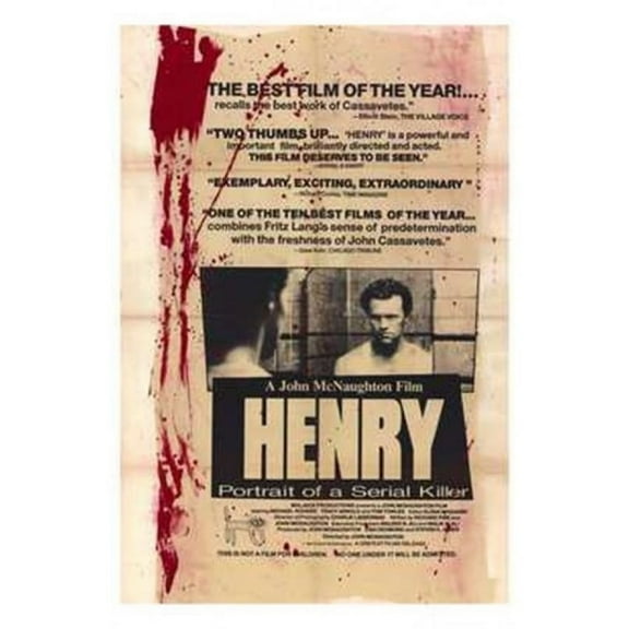 Posterazzi MOV190783 Henry Portrait of a Serial Killer Movie Poster - 11 x 17 in.
