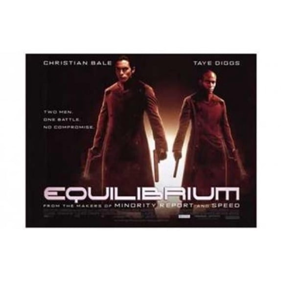 Posterazzi MOV192842 Equilibrium Movie Poster - 17 x 11 in.