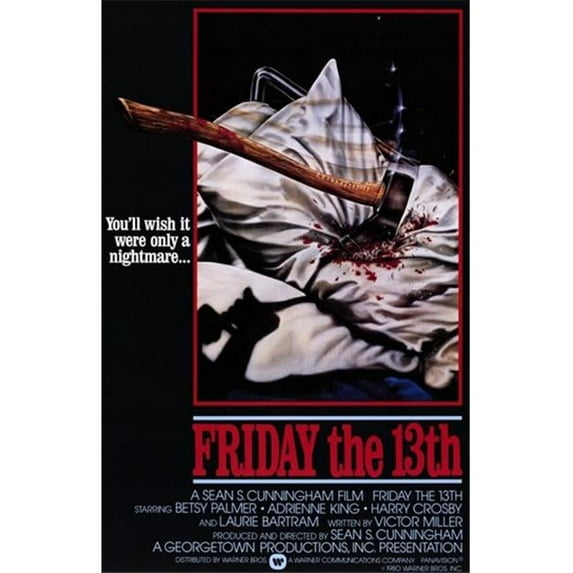 Posterazzi MOV192940 Friday the 13th Movie Poster - 11 x 17 in.