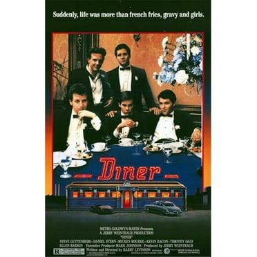 Posterazzi MOV192952 Diner Movie Poster - 11 x 17 in.