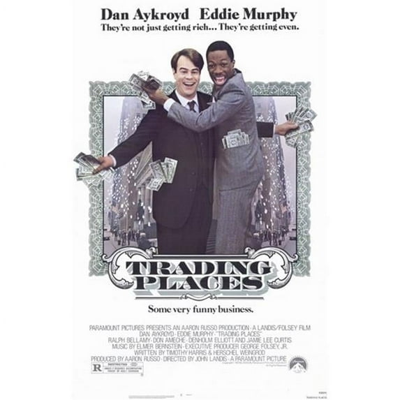 Posterazzi MOV193663 Trading Places Movie Poster - 11 x 17 in.
