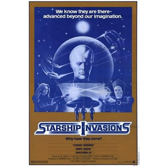 Posterazzi MOV193692 Starship Invasions Movie Poster - 11 x 17 in.