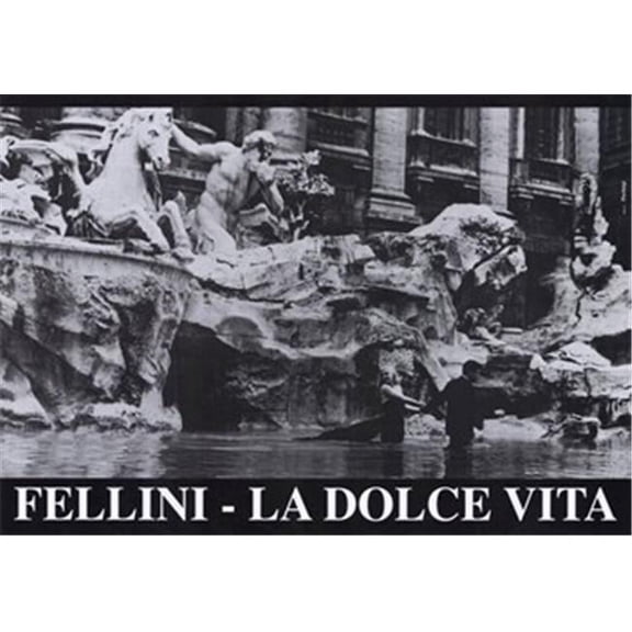 Posterazzi MOV194523 La Dolce Vita Movie Poster - 17 x 11 in.