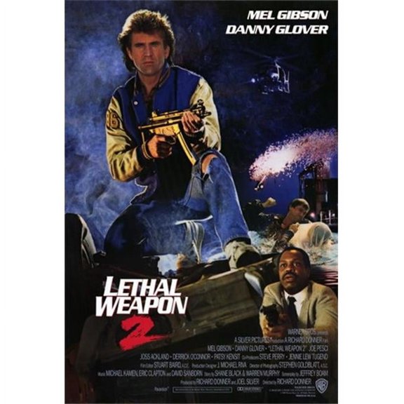 Posterazzi MOV196032 Lethal Weapon 2 Movie Poster - 11 x 17 in.