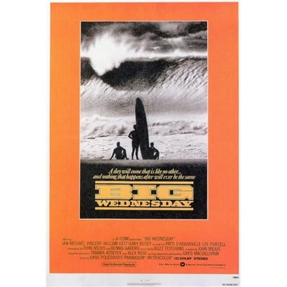 Posterazzi MOV196198 Big Wednesday Movie Poster - 11 x 17 in.