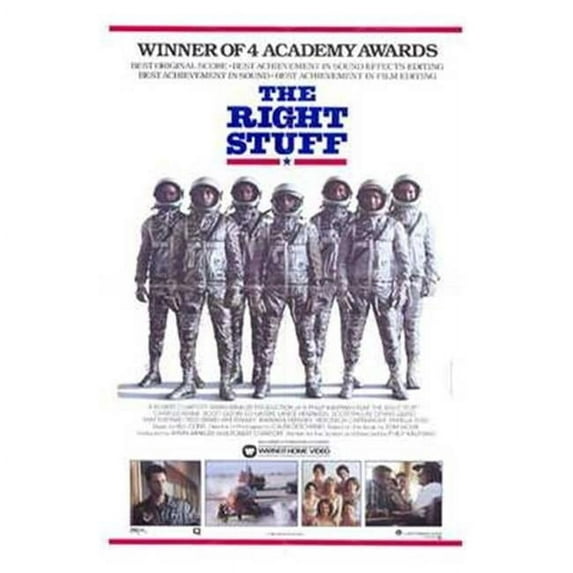 Posterazzi MOV196608 The Right Stuff Movie Poster - 11 x 17 in.