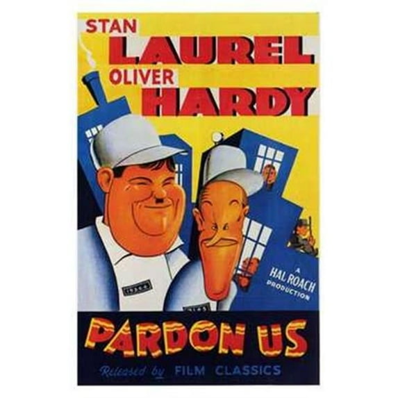 Posterazzi MOV196657 Pardon Us Movie Poster - 11 x 17 in.