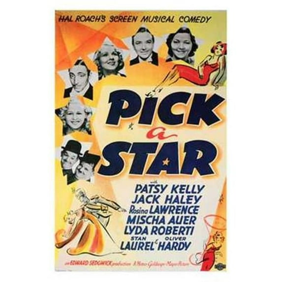 Posterazzi MOV196658 Pick a Star Movie Poster - 11 x 17 in.