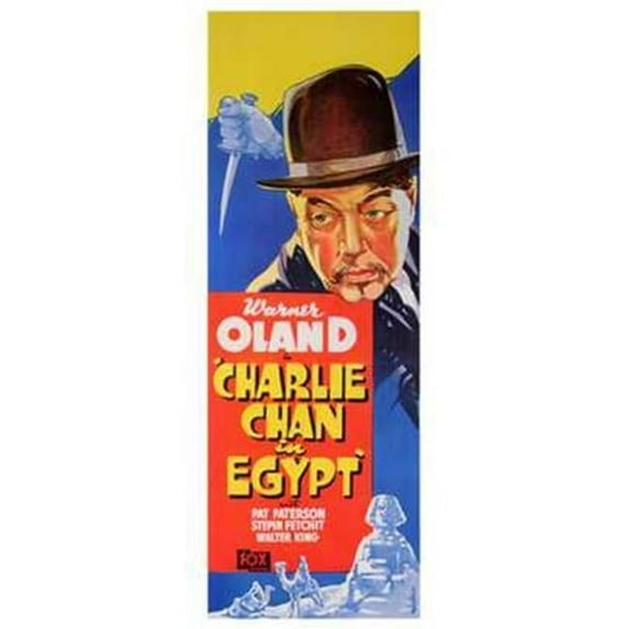 Posterazzi MOV196676 Charlie Chan in Egypt Movie Poster - 11 x 17 in.
