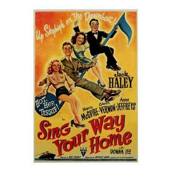 Posterazzi MOV197098 Sing Your Way Home Movie Poster - 11 x 17 in.