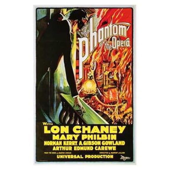 Posterazzi MOV197233 The Phantom of the Opera Movie Poster - 11 x 17 in.