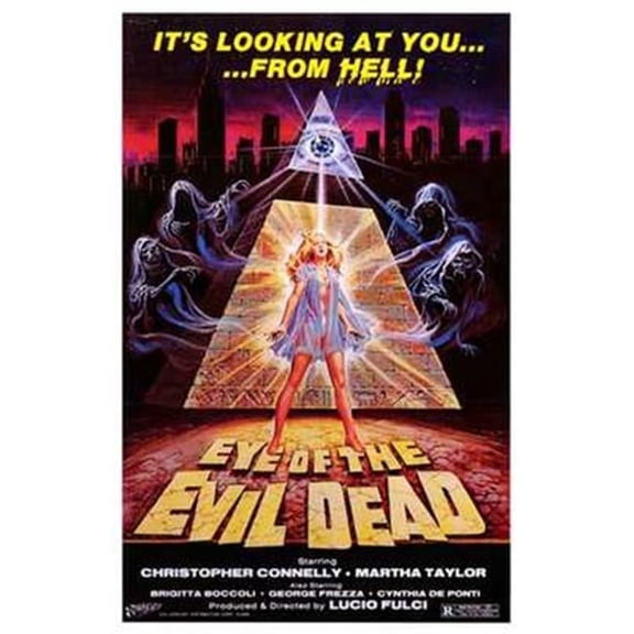 Posterazzi MOV197349 Eye of the Evil Dead Movie Poster - 11 x 17 in.