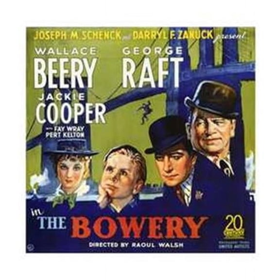 Posterazzi MOV197528 The Bowery Movie Poster - 11 x 17 in.