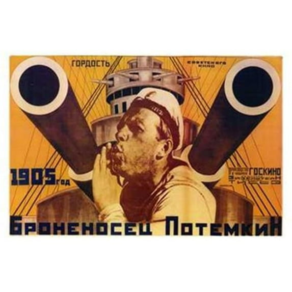 Posterazzi MOV197577 The Battleship Potemkin Movie Poster - 17 x 11 in.