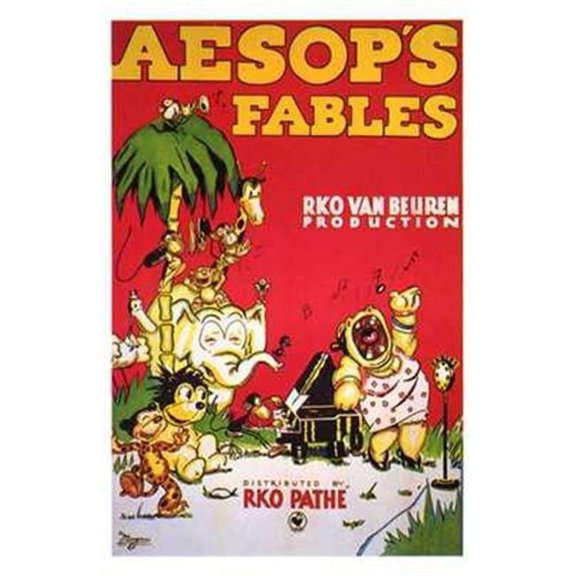 Posterazzi MOV197788 Aesops Fables Movie Poster - 11 x 17 in.