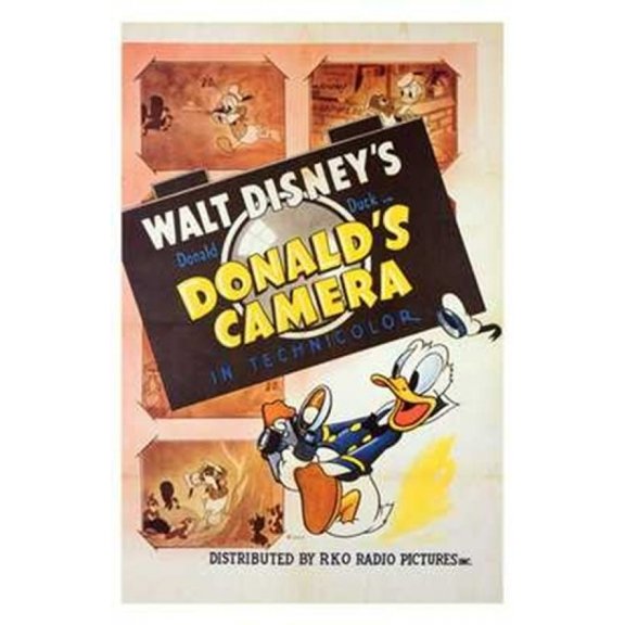 Donald's Camera Movie Poster (11 x 17)