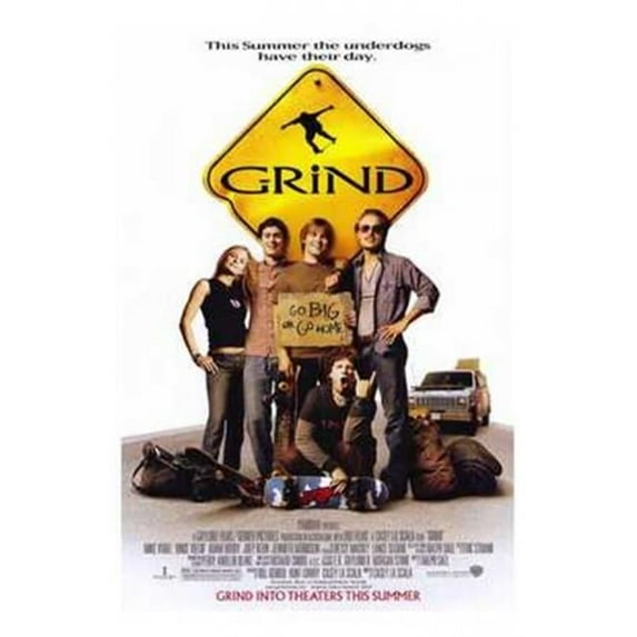 Posterazzi MOV197975 Grind Movie Poster - 11 x 17 in.