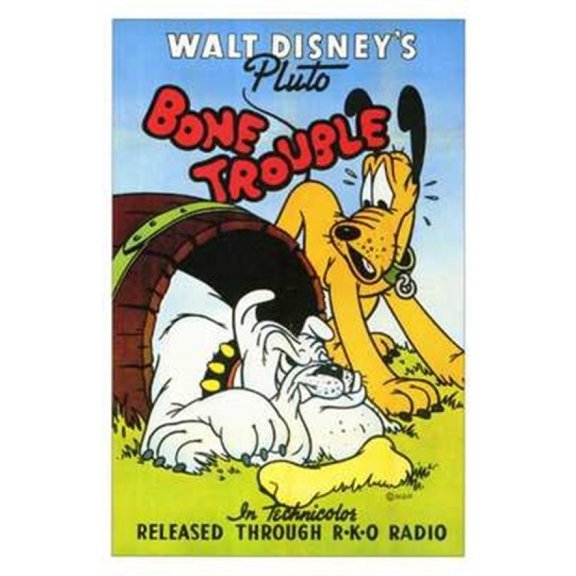 Posterazzi MOV197979 Bone Trouble Movie Poster - 11 x 17 in.