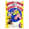 thumbnail image 1 of Posterazzi MOV198002 Popeye the Sailor Meets Sinbad the Sailo Movie Poster - 11 x 17 in., 1 of 1