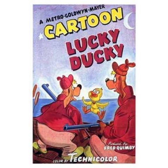 Posterazzi MOV198077 Lucky Ducky Movie Poster - 11 x 17 in.
