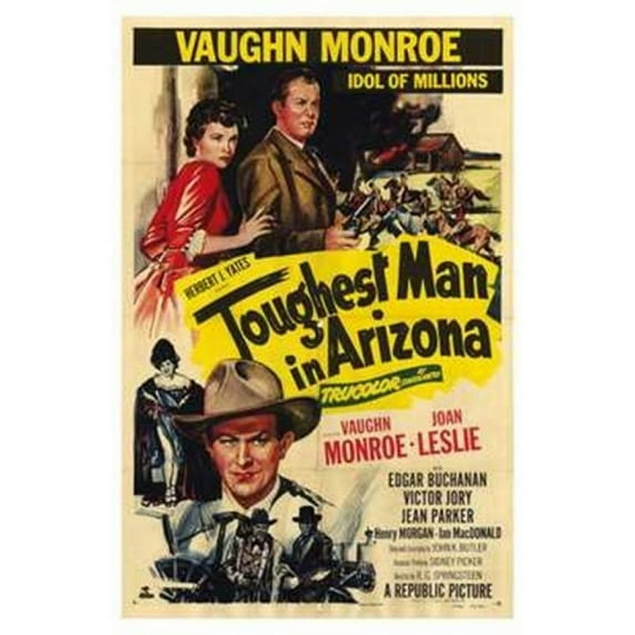 Posterazzi MOV198262 The Toughest Man in Arizona Movie Poster - 11 x 17 in.