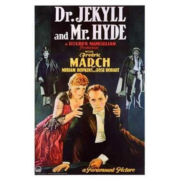 Posterazzi MOV198270 Dr Jekyll & Mr Hyde Movie Poster - 11 x 17 in.